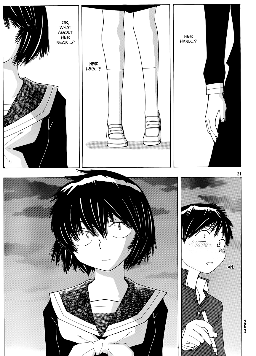 Mysterious Girlfriend X Chapter 71 page 22 - Chapter 71: The Mysterious Mole