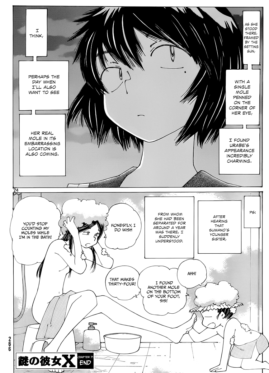 Mysterious Girlfriend X Chapter 71 page 25 - Chapter 71: The Mysterious Mole