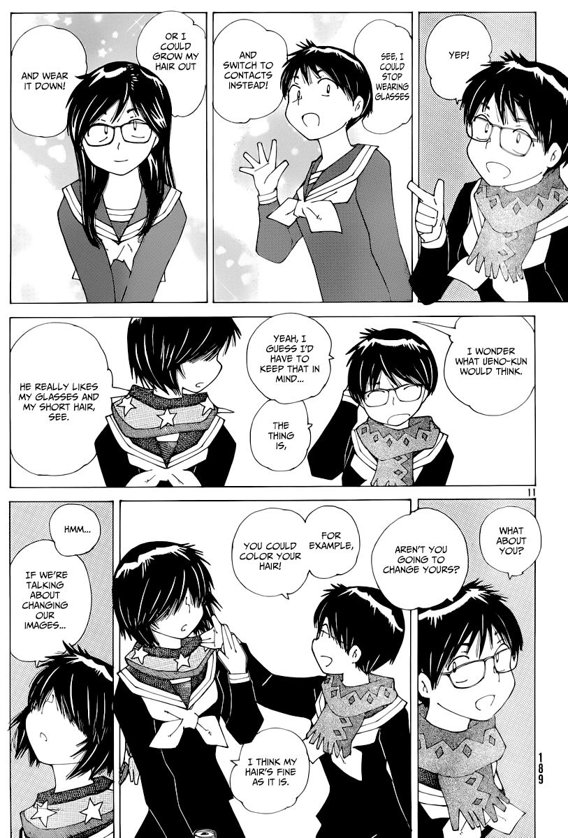 Mysterious Girlfriend X Chapter 74 page 12 - Chapter 74: The Mysterious New Year's Card