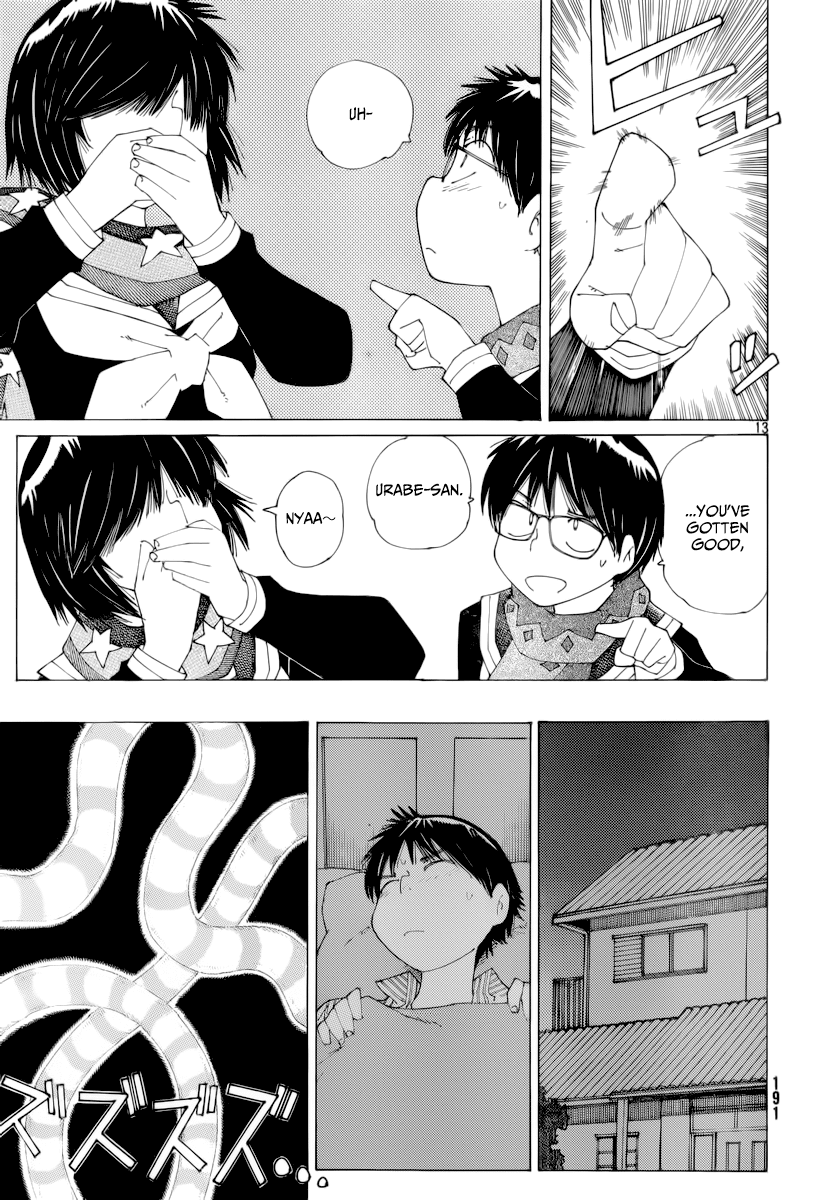 Mysterious Girlfriend X Chapter 74 page 14 - Chapter 74: The Mysterious New Year's Card