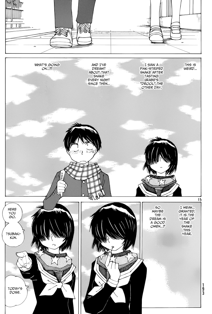 Mysterious Girlfriend X Chapter 74 page 16 - Chapter 74: The Mysterious New Year's Card