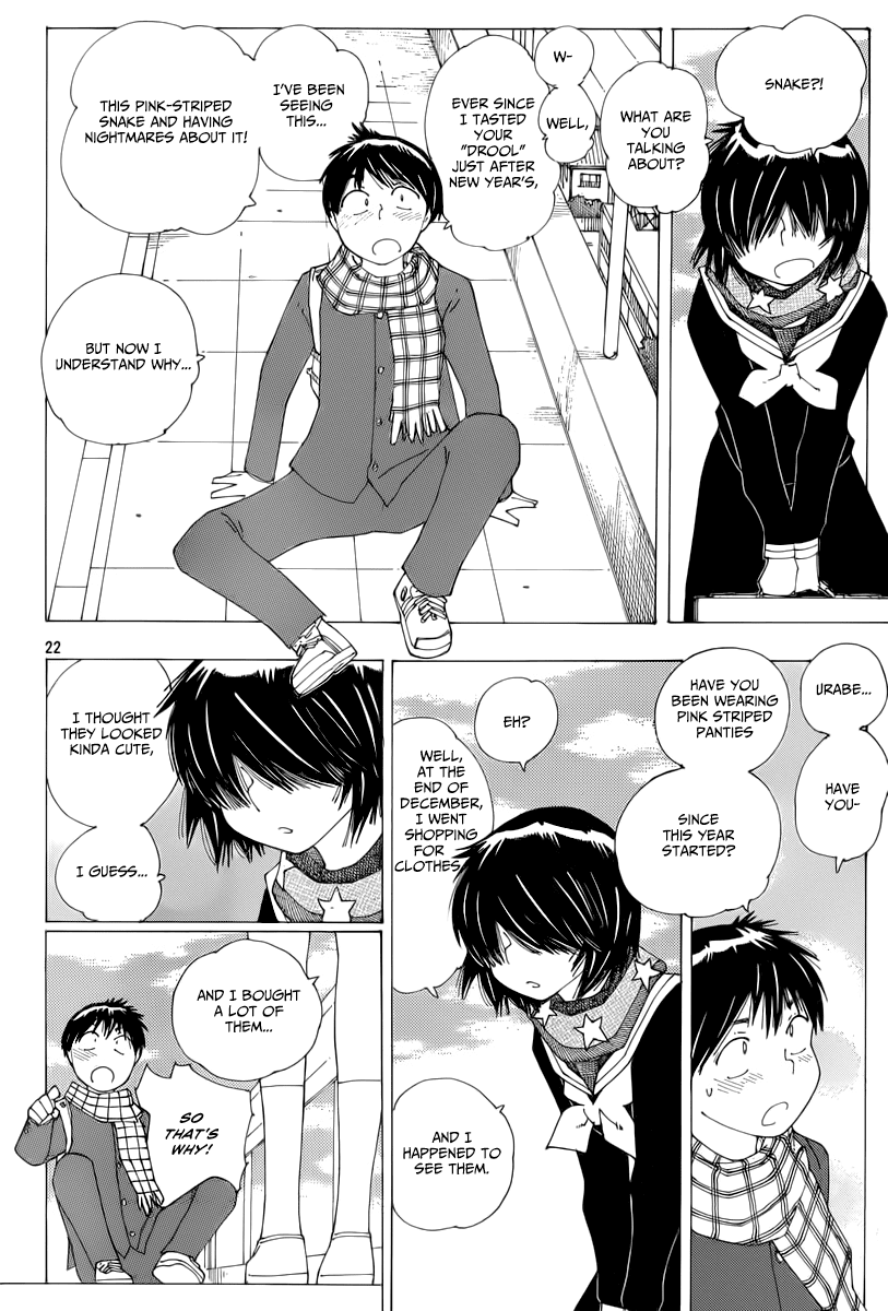 Mysterious Girlfriend X Chapter 74 page 23 - Chapter 74: The Mysterious New Year's Card