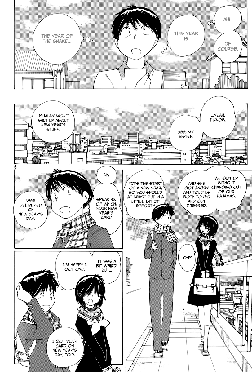 Mysterious Girlfriend X Chapter 74 page 7 - Chapter 74: The Mysterious New Year's Card
