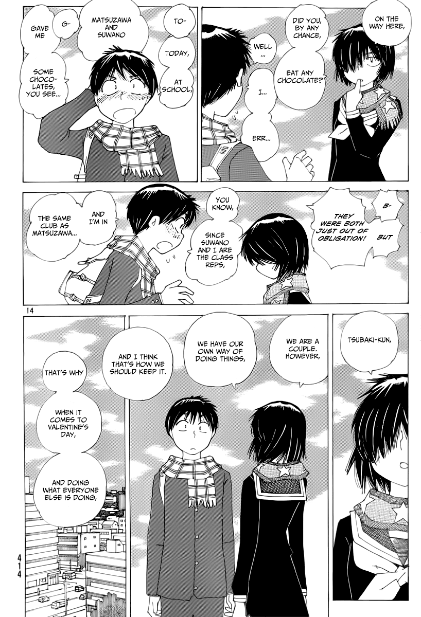 Mysterious Girlfriend X Chapter 75 page 15 - Chapter 75: The Mysterious Valentine