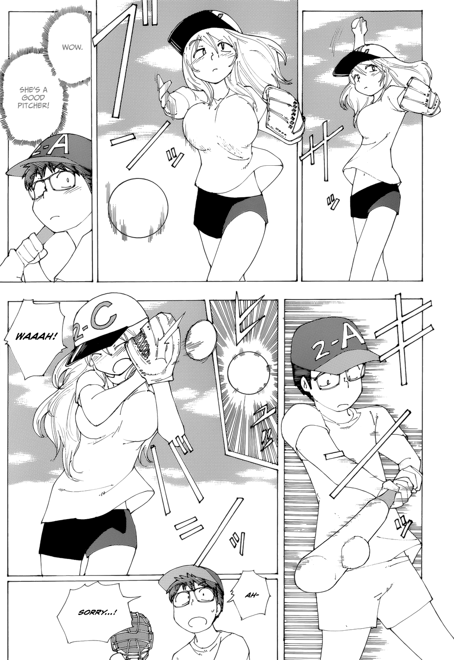 Mysterious Girlfriend X Chapter 77 page 13 - Chapter 77: The Mysterious Softball Game