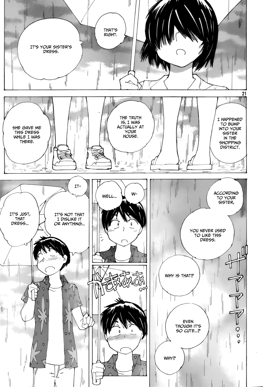 Mysterious Girlfriend X Chapter 78 page 21 - Chapter 78: The Mysterious One-Piece