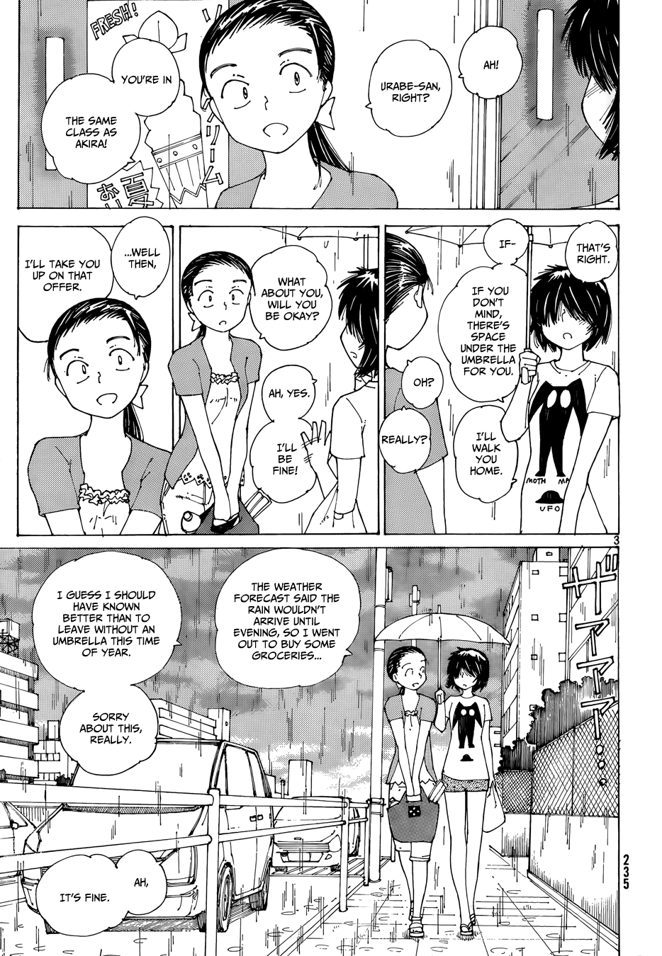 Mysterious Girlfriend X Chapter 78 page 3 - Chapter 78: The Mysterious One-Piece