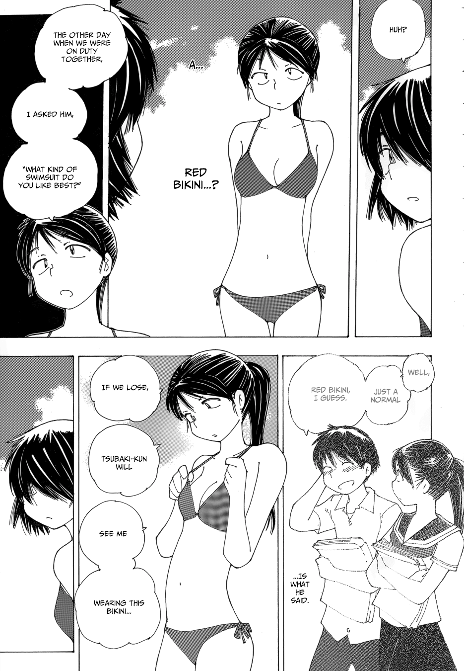 Mysterious Girlfriend X Chapter 79 page 11 - Chapter 79: The Mysterious Poolside