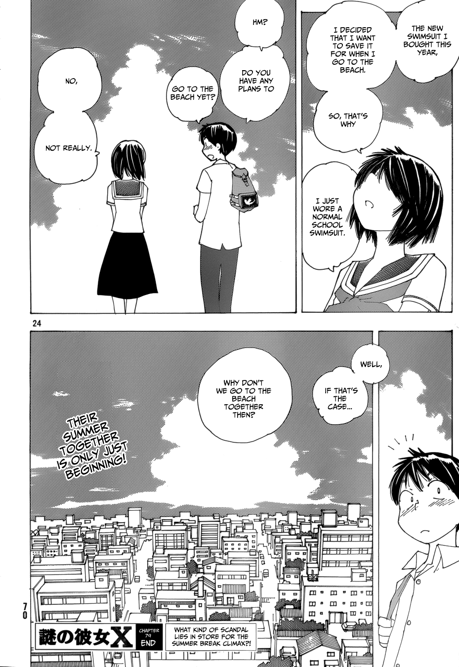 Mysterious Girlfriend X Chapter 79 page 23 - Chapter 79: The Mysterious Poolside
