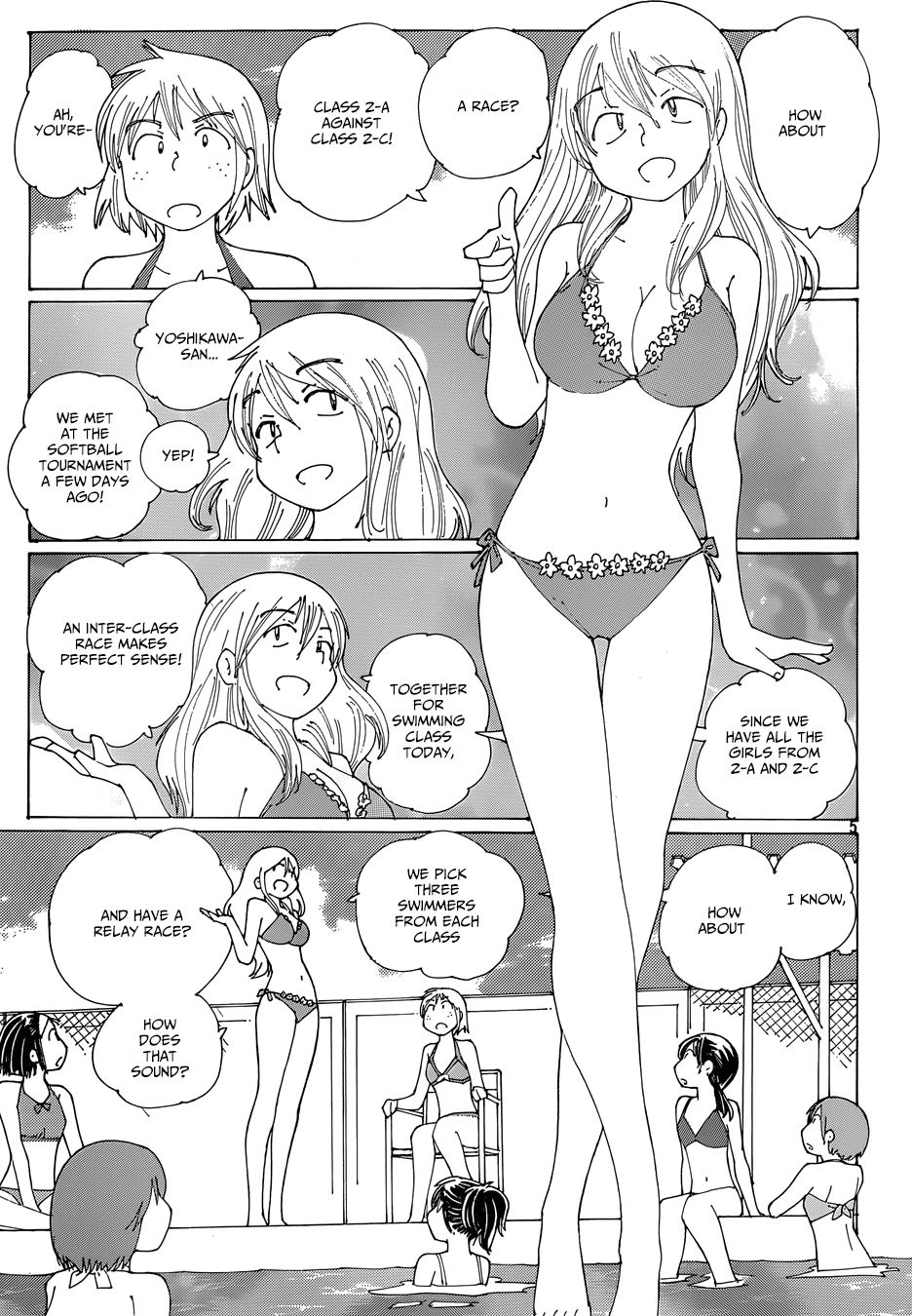Mysterious Girlfriend X Chapter 79 page 5 - Chapter 79: The Mysterious Poolside