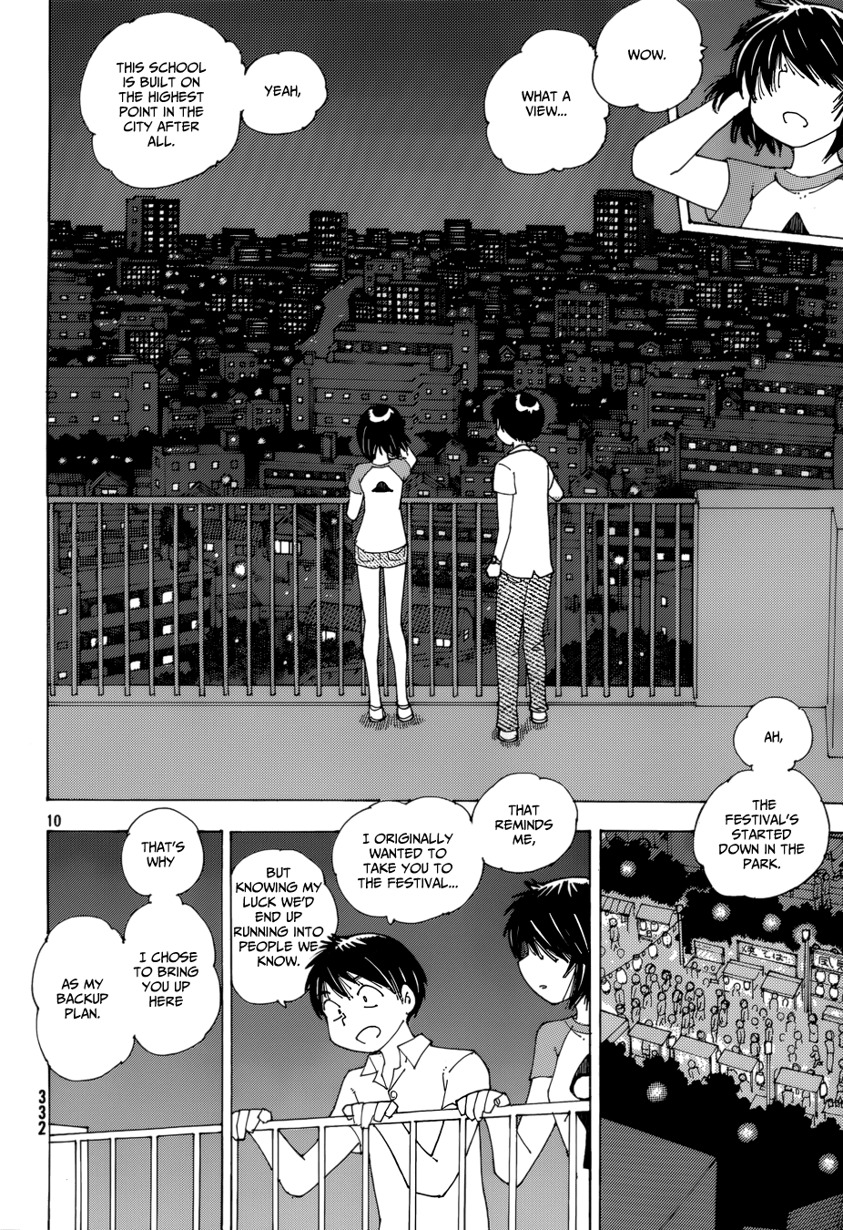 Mysterious Girlfriend X Chapter 80 page 10 - Chapter 80: Mysterious Fireworks
