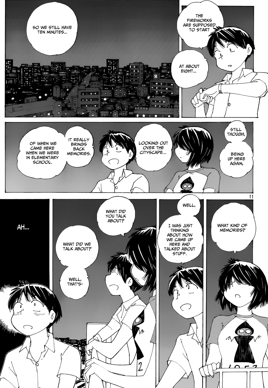 Mysterious Girlfriend X Chapter 80 page 11 - Chapter 80: Mysterious Fireworks