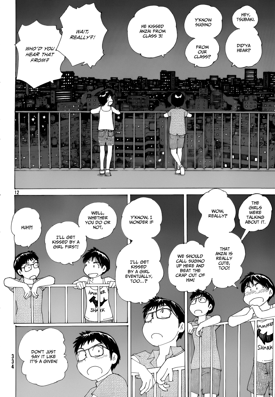 Mysterious Girlfriend X Chapter 80 page 12 - Chapter 80: Mysterious Fireworks