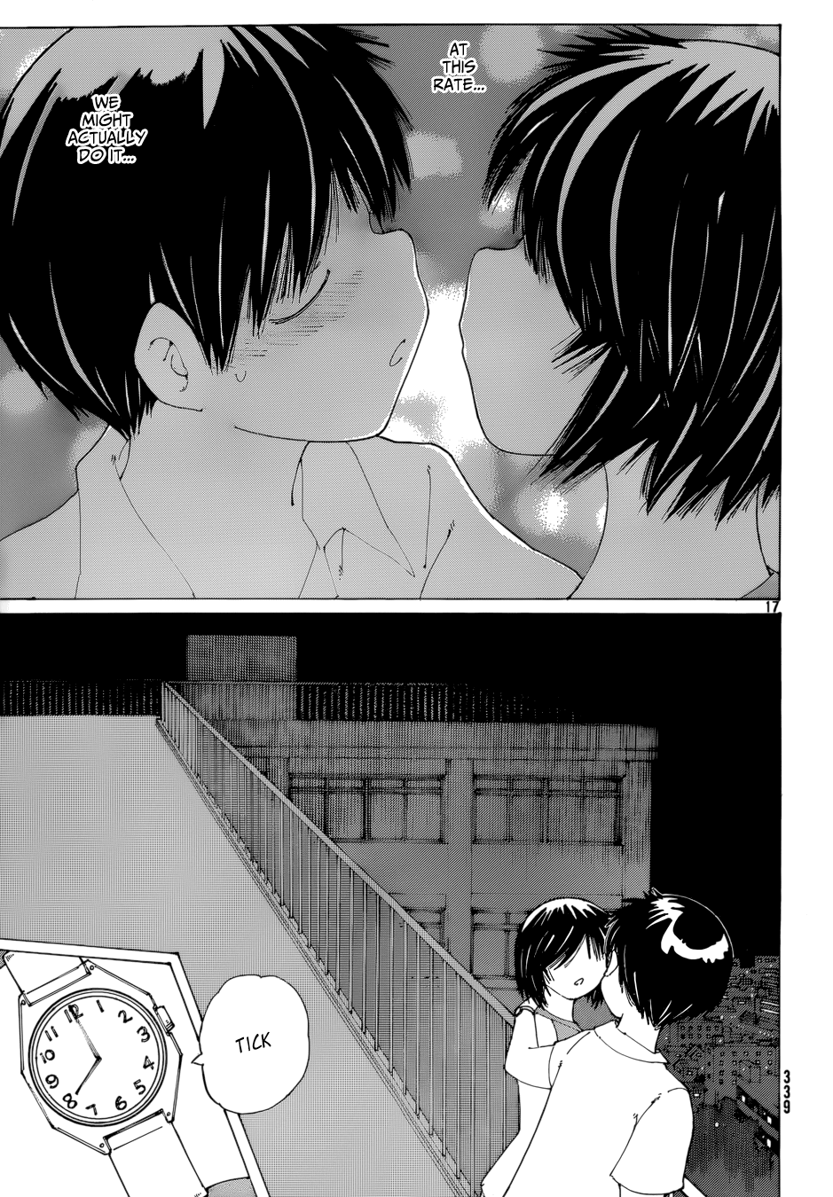 Mysterious Girlfriend X Chapter 80 page 17 - Chapter 80: Mysterious Fireworks