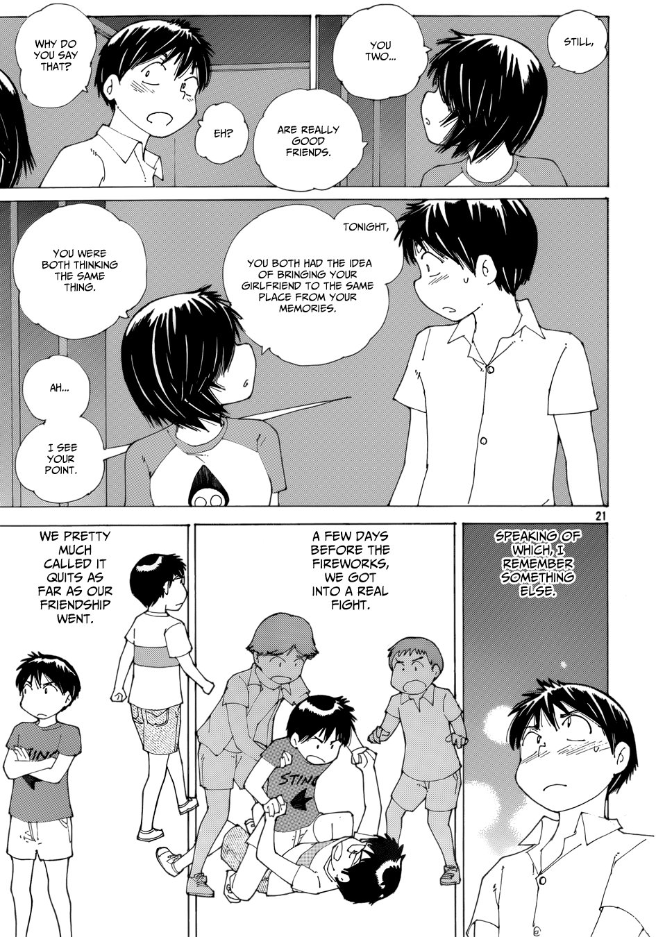 Mysterious Girlfriend X Chapter 80 page 20 - Chapter 80: Mysterious Fireworks