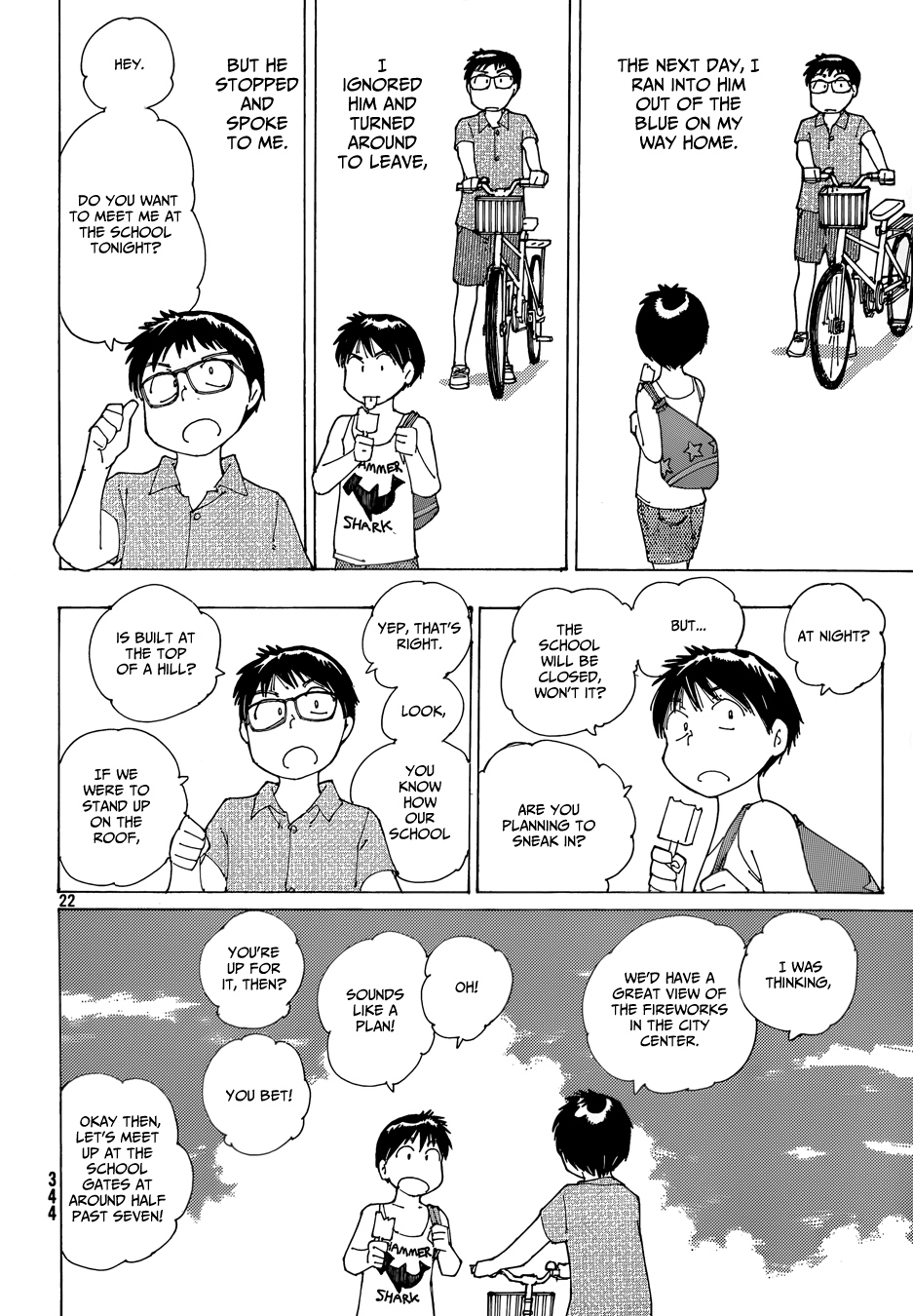 Mysterious Girlfriend X Chapter 80 page 21 - Chapter 80: Mysterious Fireworks