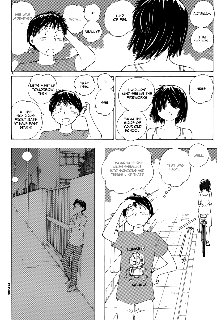 Mysterious Girlfriend X Chapter 80 page 6 - Chapter 80: Mysterious Fireworks