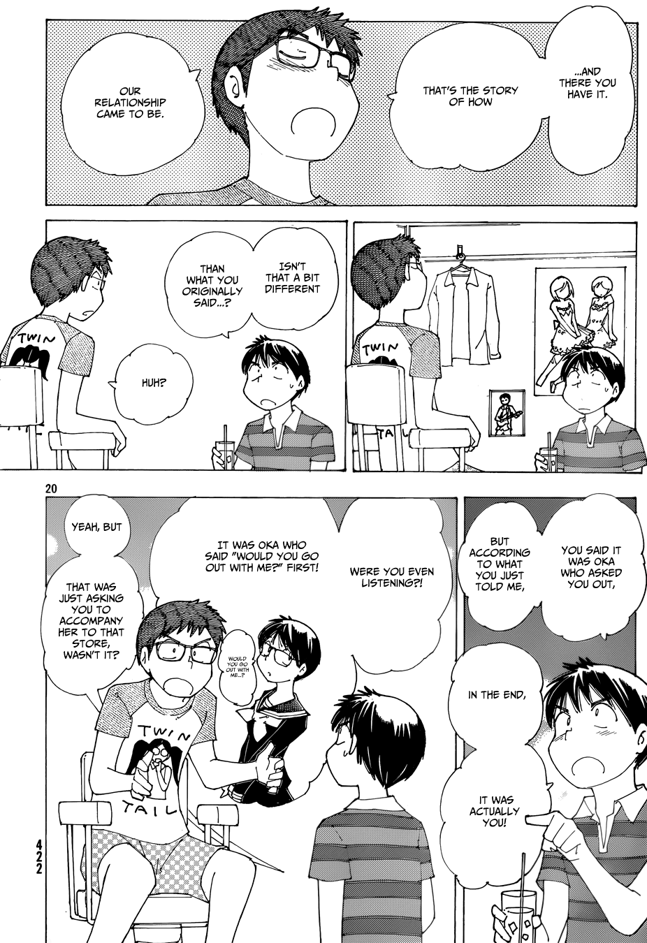 Mysterious Girlfriend X Chapter 81 page 20 - Chapter 81: The Mysterious Backstory
