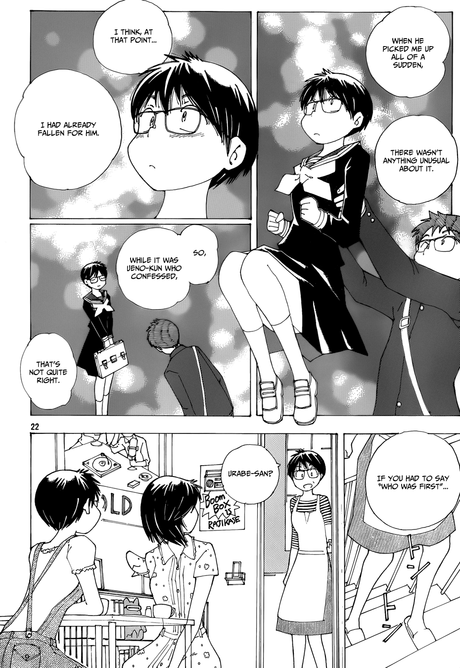 Mysterious Girlfriend X Chapter 81 page 22 - Chapter 81: The Mysterious Backstory