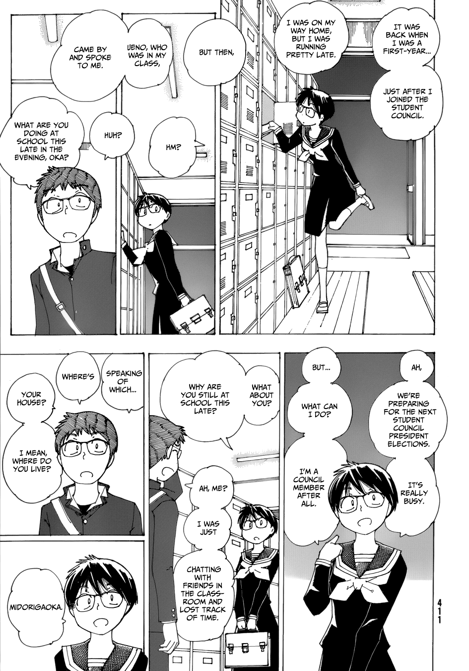 Mysterious Girlfriend X Chapter 81 page 9 - Chapter 81: The Mysterious Backstory
