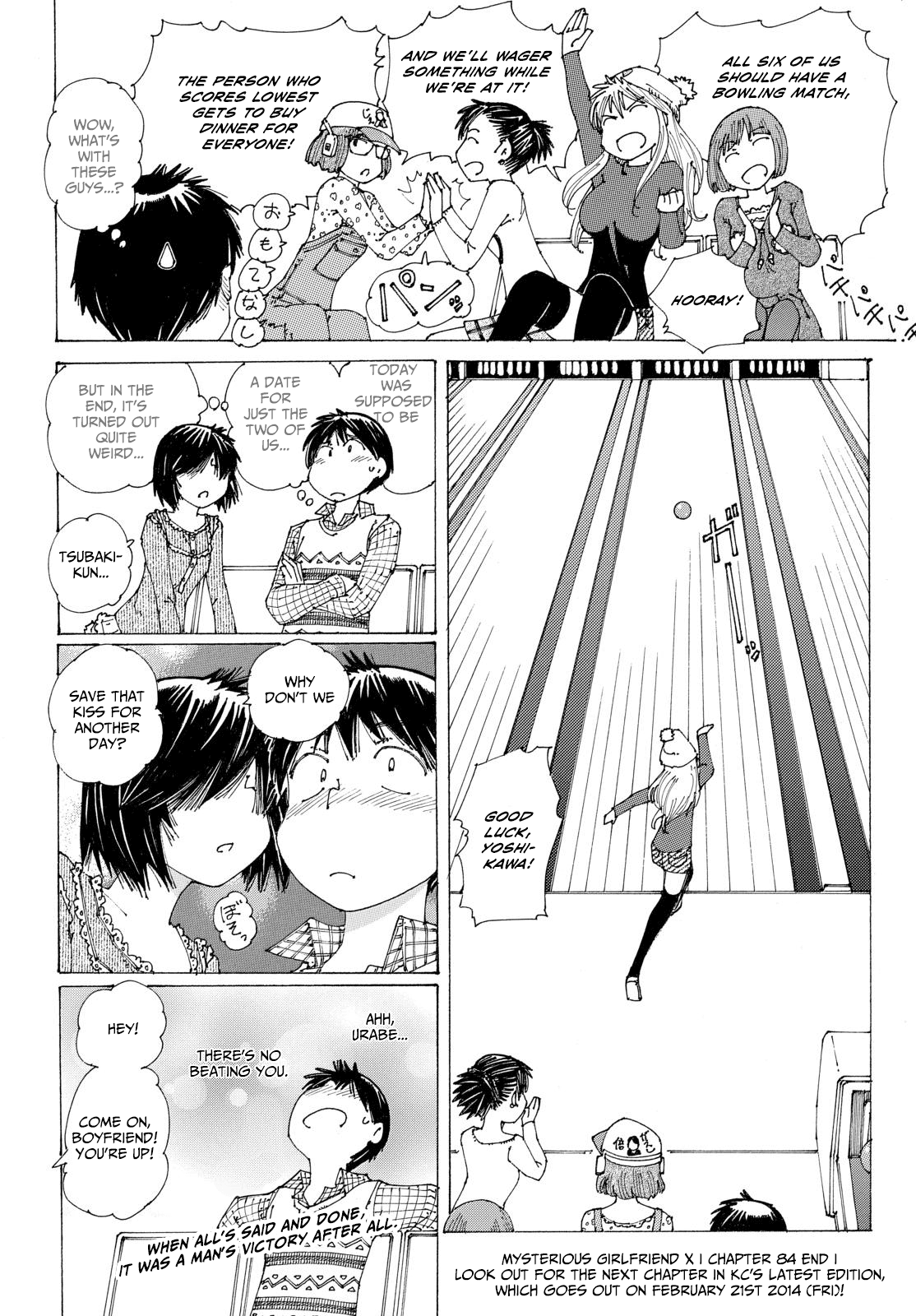 Mysterious Girlfriend X Chapter 84 page 26 - Chapter 84: The Mysterious Match - Tsubaki vs. Urabe