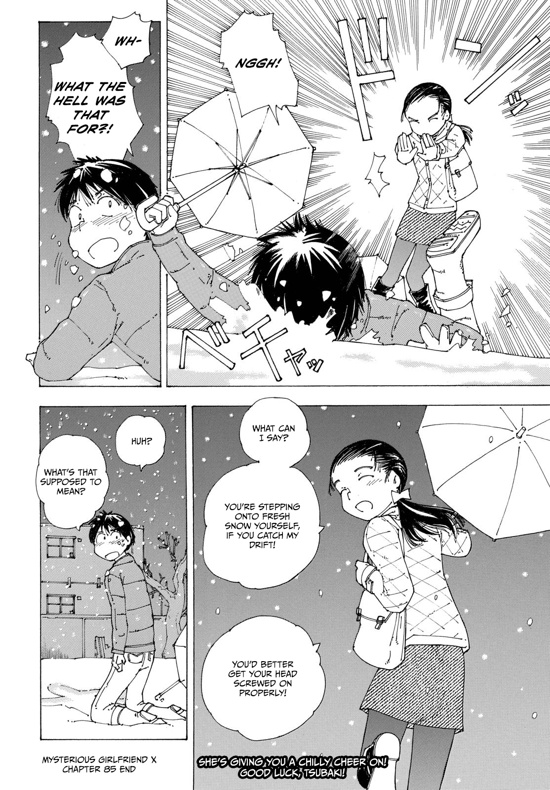 Mysterious Girlfriend X Chapter 85 page 24 - Chapter 85: The Mysterious Snowfall