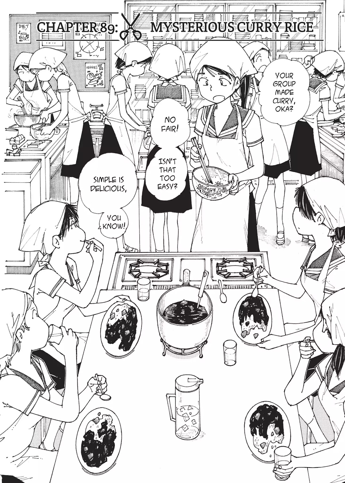 Mysterious Girlfriend X Chapter 89 page 2 - Chapter 89: Mysterious Curry Rice