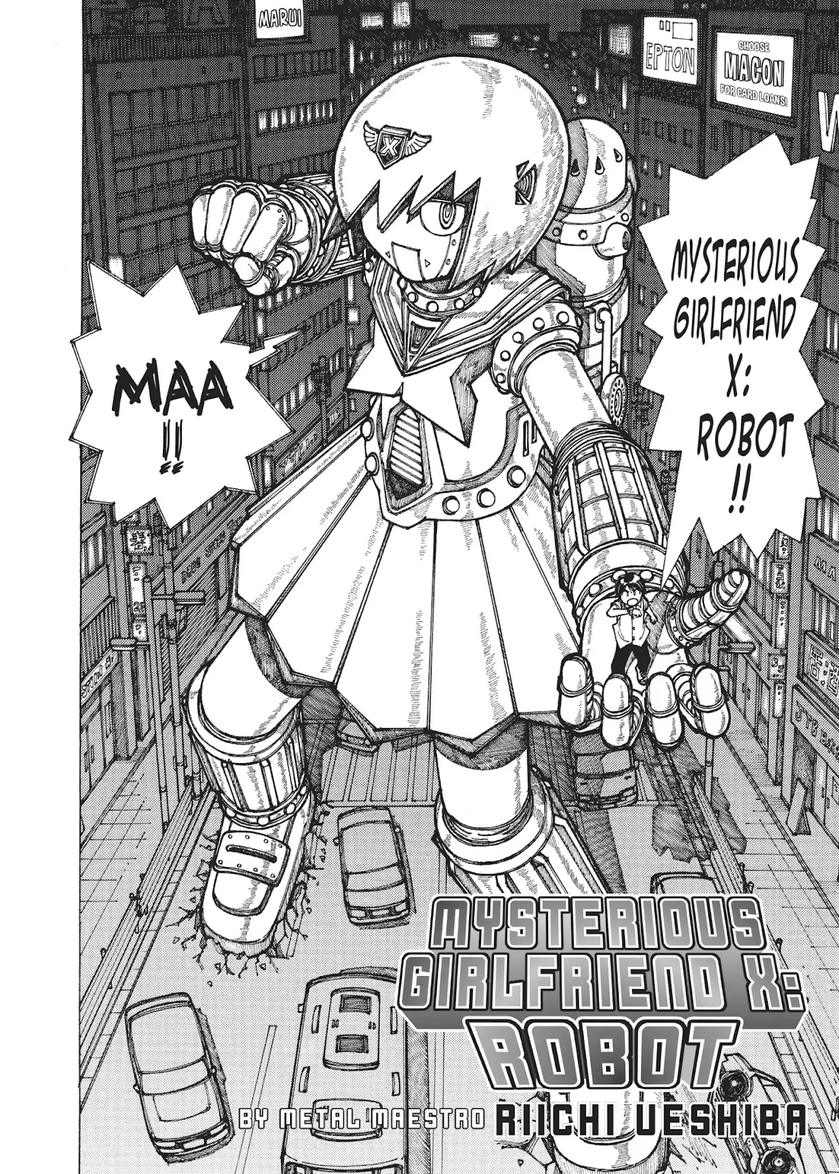 Mysterious Girlfriend X Chapter 92.5 page 2 - Vol.6 Bonus: Mysterious Girlfriend X: Robot