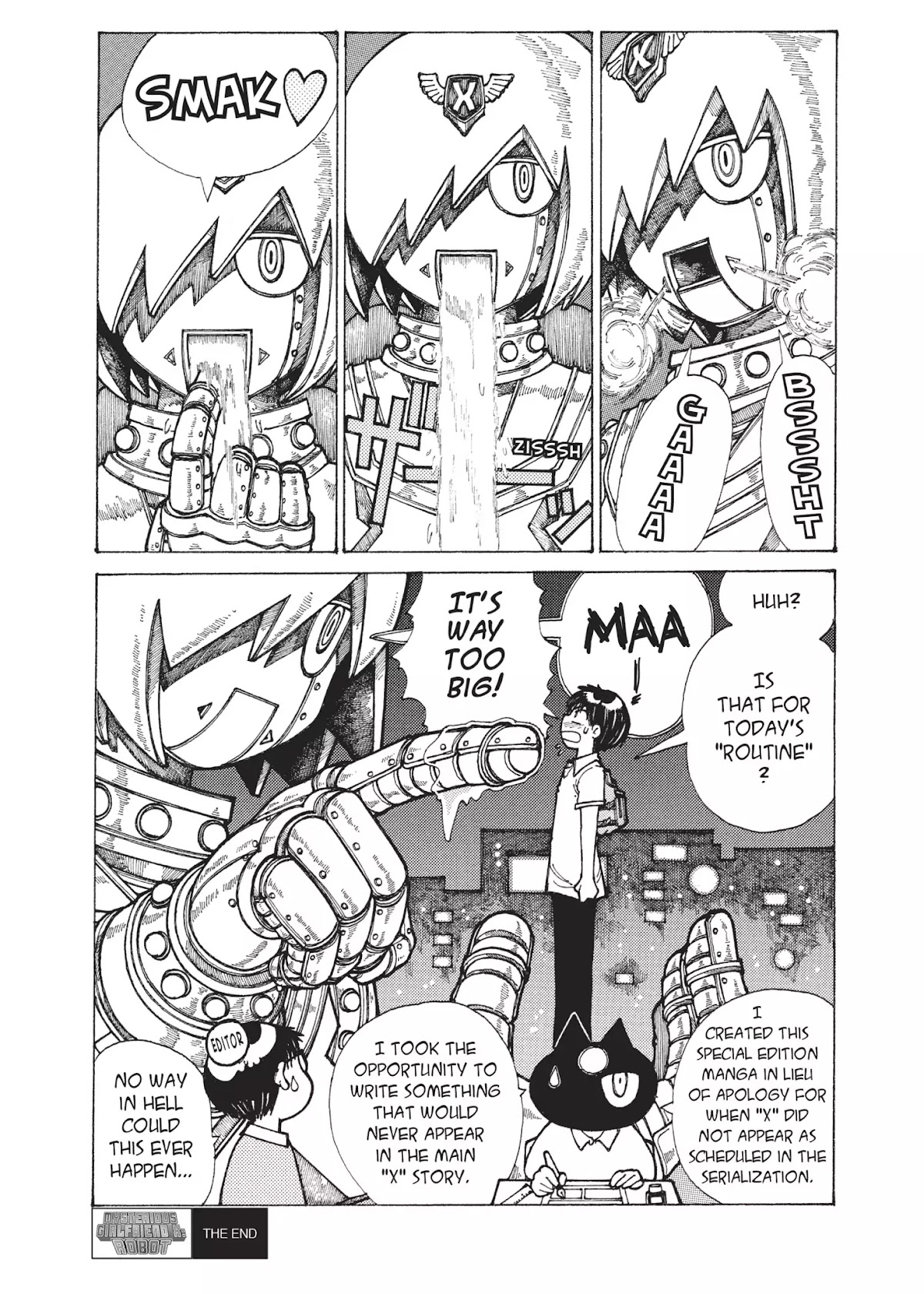Mysterious Girlfriend X Chapter 92.5 page 5 - Vol.6 Bonus: Mysterious Girlfriend X: Robot