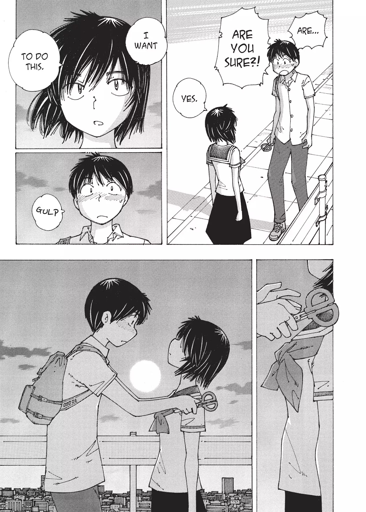 Mysterious Girlfriend X Chapter 92 page 23 - Vol.6 Final Chapter: Mysterious Sunset (Part 2)