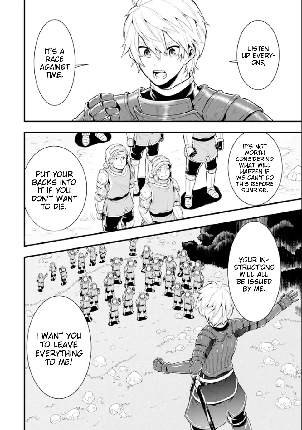 Mysterious Job Called Oda Nobunaga Chapter 3 page 13 - Chapter 3: The overnight fortress