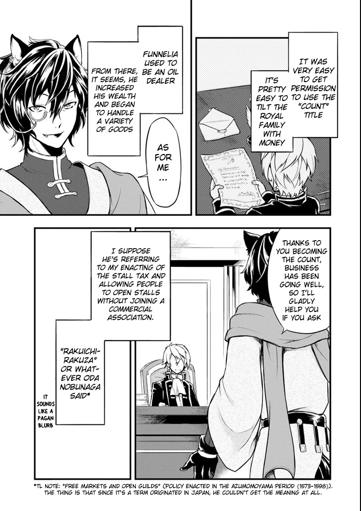 Mysterious Job Called Oda Nobunaga Chapter 7 page 3 - Chapter 7: From Viscount To Count