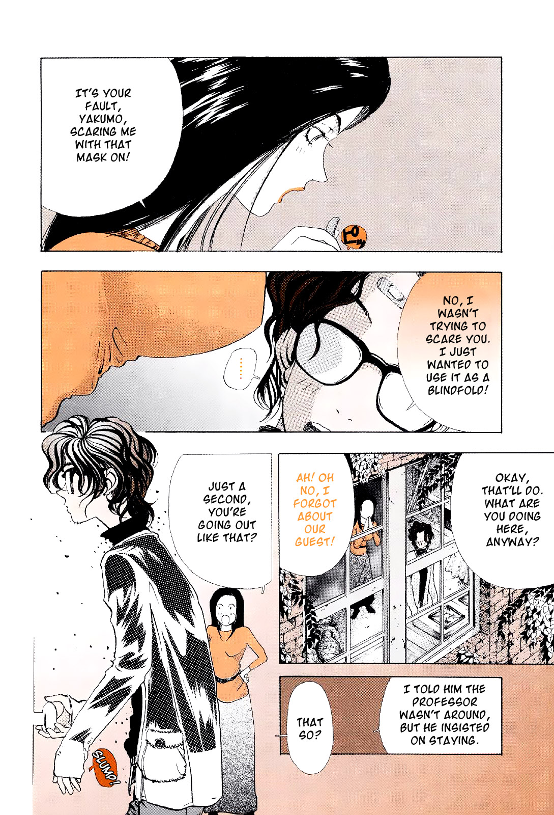 Mystery Minzoku Gakusha Yakumo Itsuki Chapter 1.2 page 8 - Chapter 1 v2 : The Tengu Murders (1)