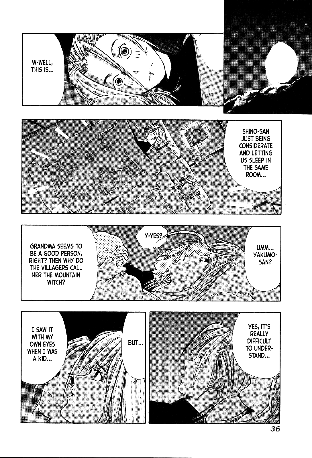Mystery Minzoku Gakusha Yakumo Itsuki Chapter 14 page 36 - Chapter 14: Mountain Witch Murder Case (Part 1)
