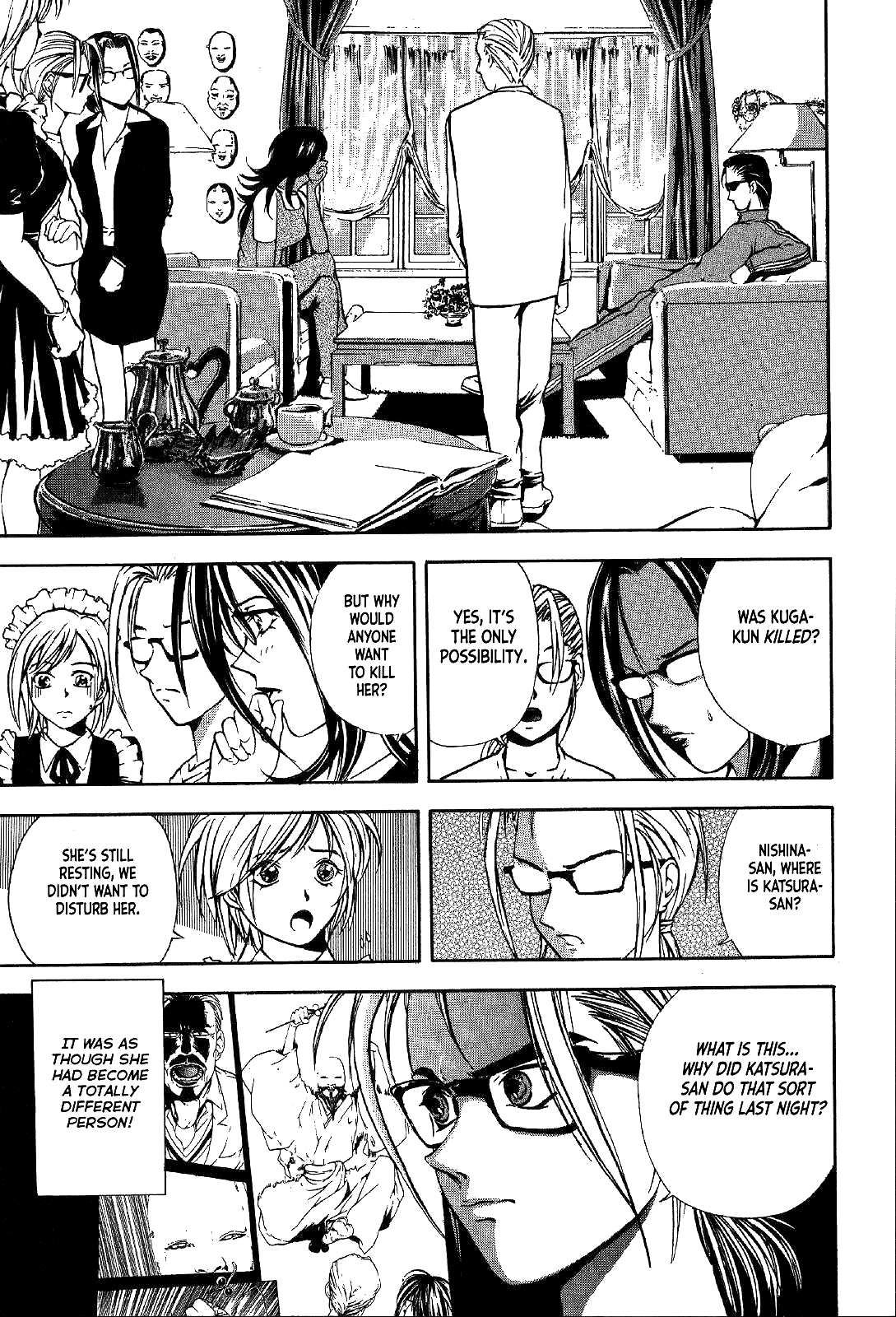 Mystery Minzoku Gakusha Yakumo Itsuki Chapter 23 page 24 - Chapter 23: Mask Museum Murder Case (Part 3)
