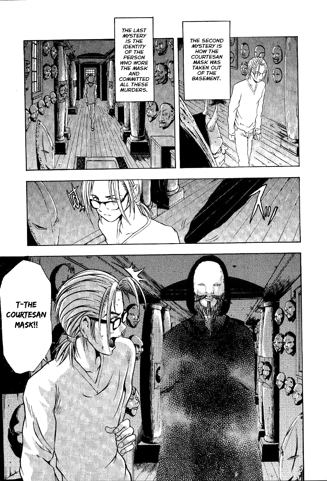 Mystery Minzoku Gakusha Yakumo Itsuki Chapter 24 page 45 - Chapter 24: Mask Museum Murder Case (Part 4)