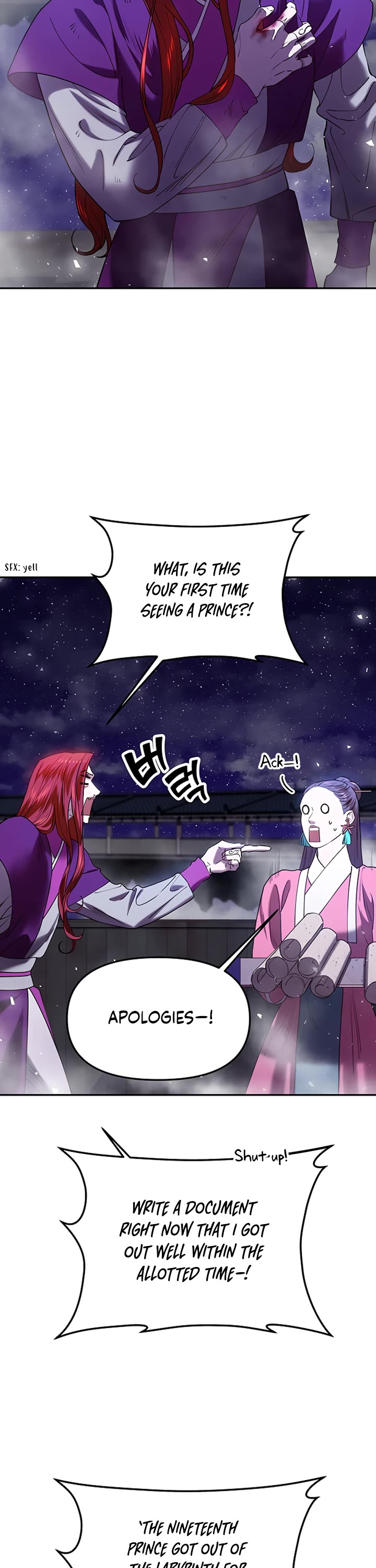 Mystic Prince Chapter 24 page 22 - Chapter 24: Darkheart