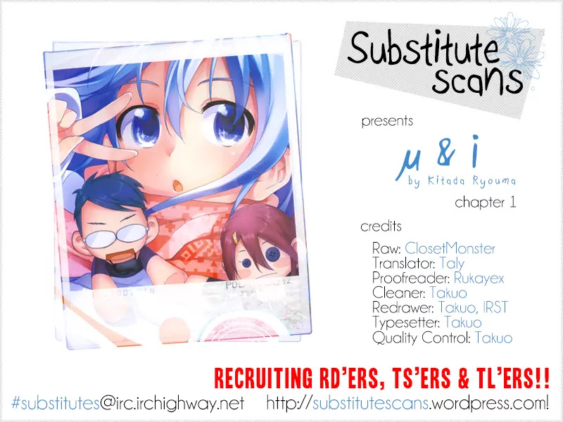 Myuu and I Chapter 1 page 1 - Chapter 1: Myuu's Entrance!