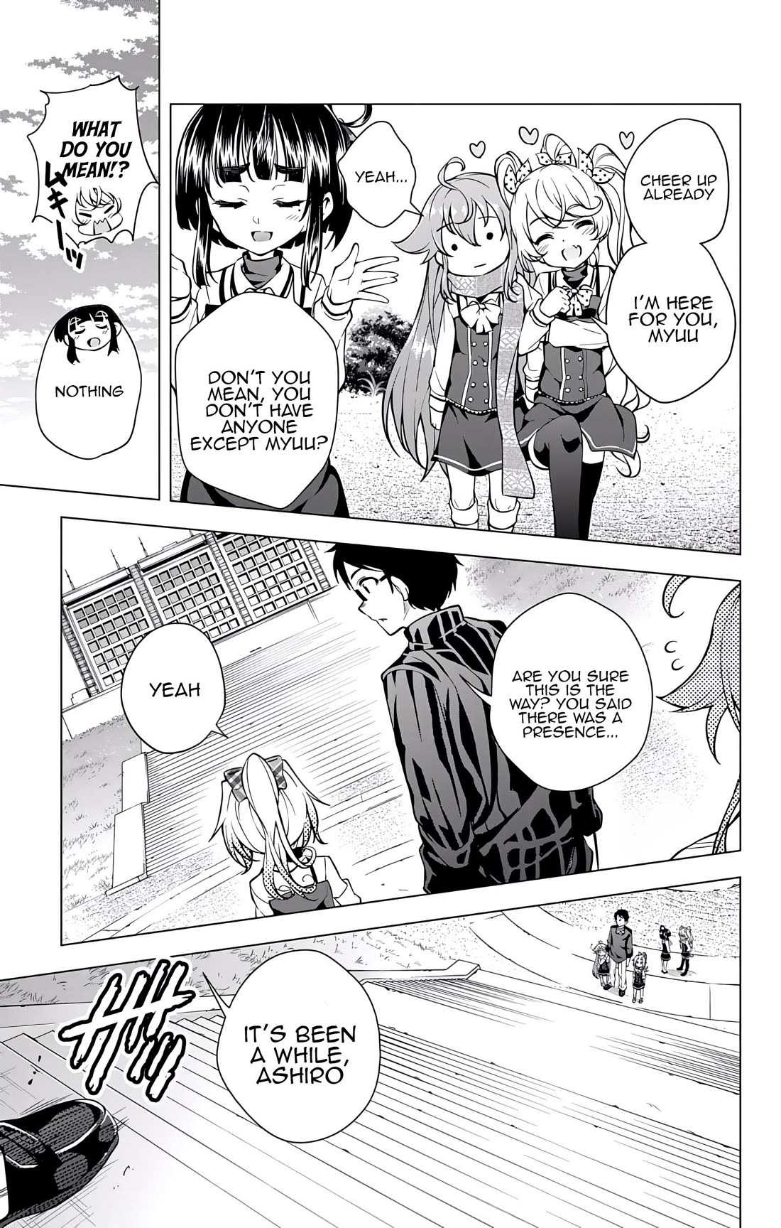Myuu and I Chapter 14 page 17 - Chapter 14: Epsilon Search Squad