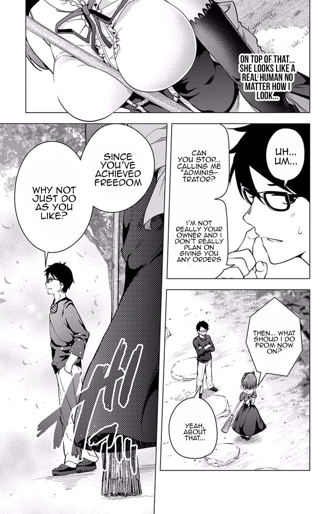 Myuu and I Chapter 16 page 21 - Chapter 16: The Promised Kiss!