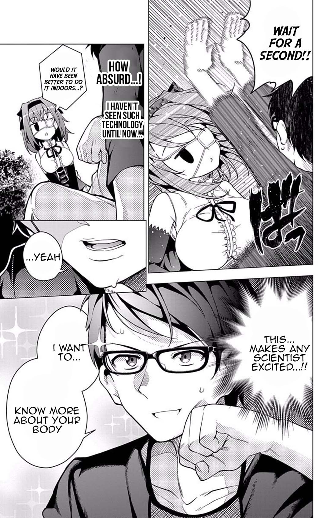 Myuu and I Chapter 16 page 25 - Chapter 16: The Promised Kiss!