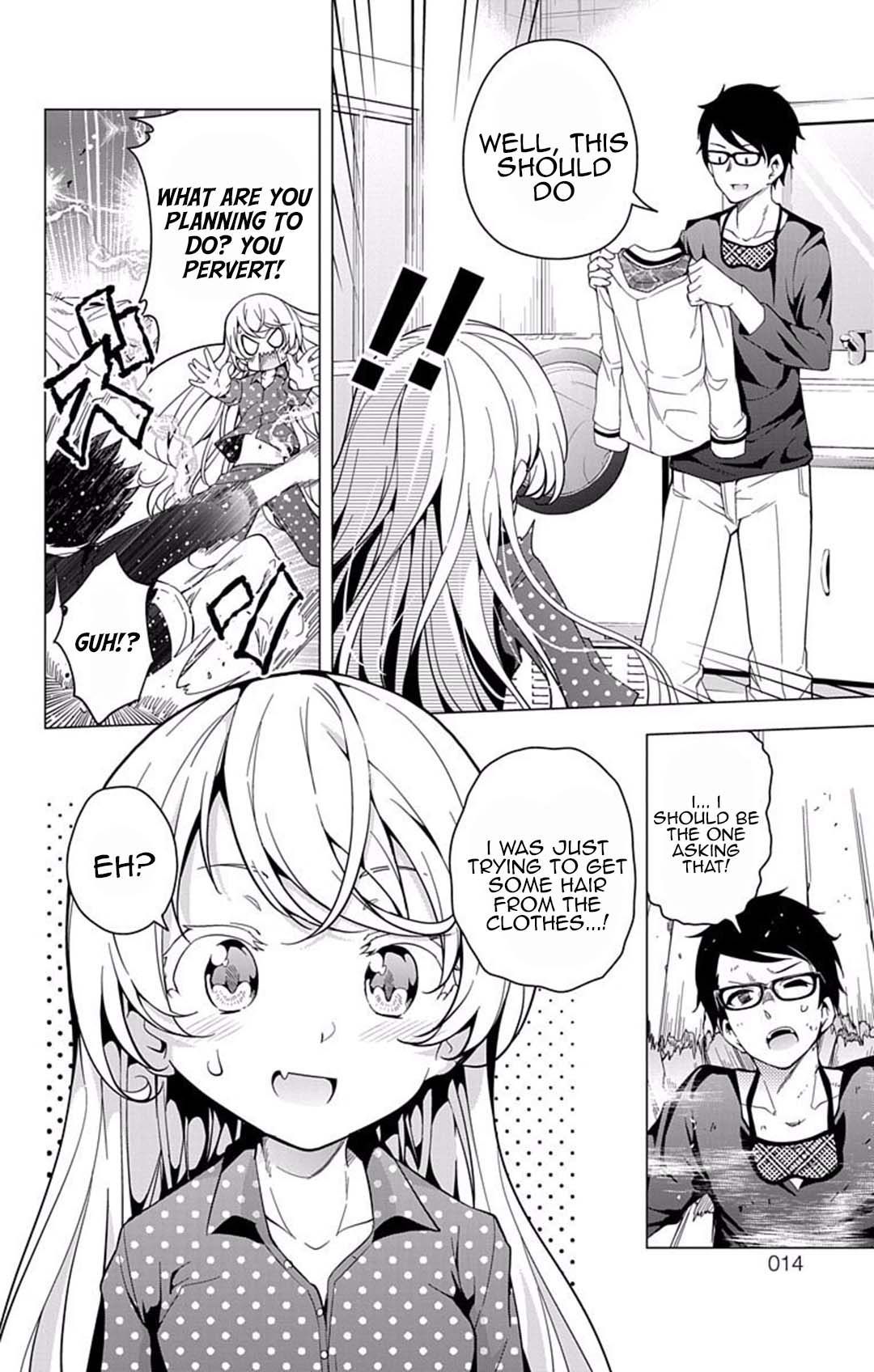 Myuu and I Chapter 16 page 8 - Chapter 16: The Promised Kiss!