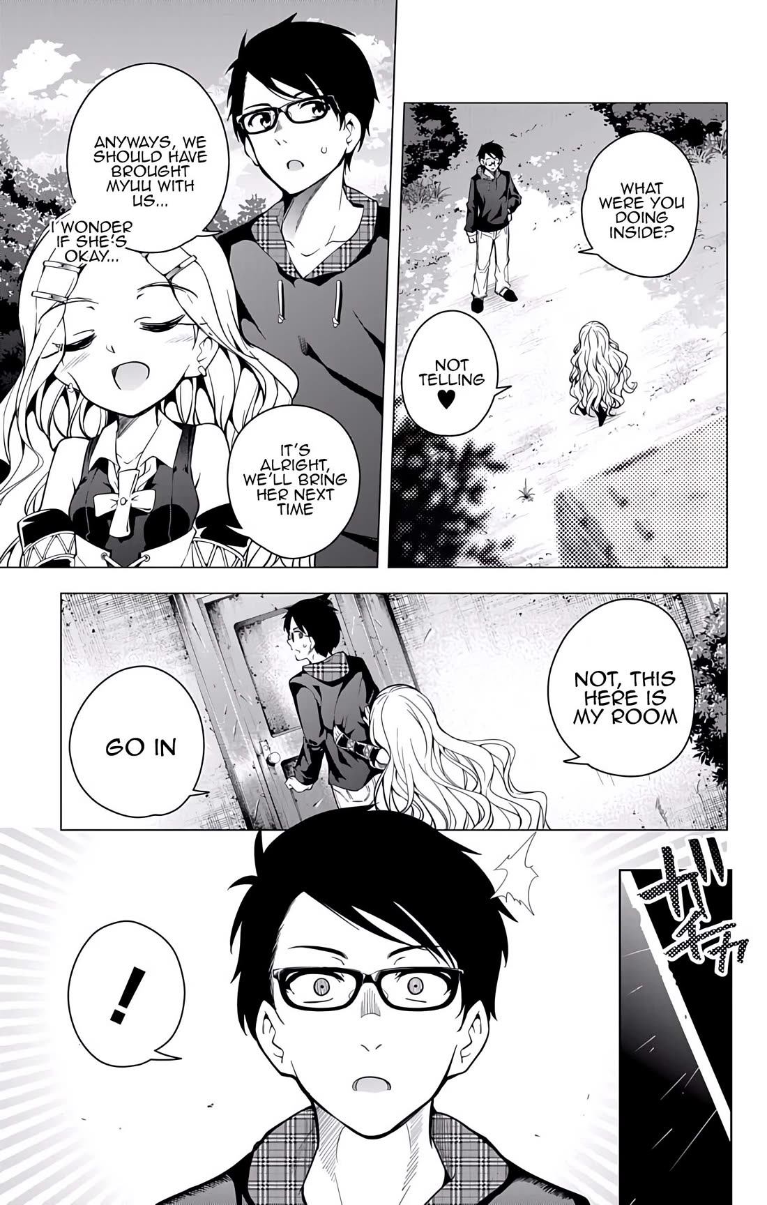 Myuu and I Chapter 21 page 18 - Chapter 21: Mega-chi on the run!!