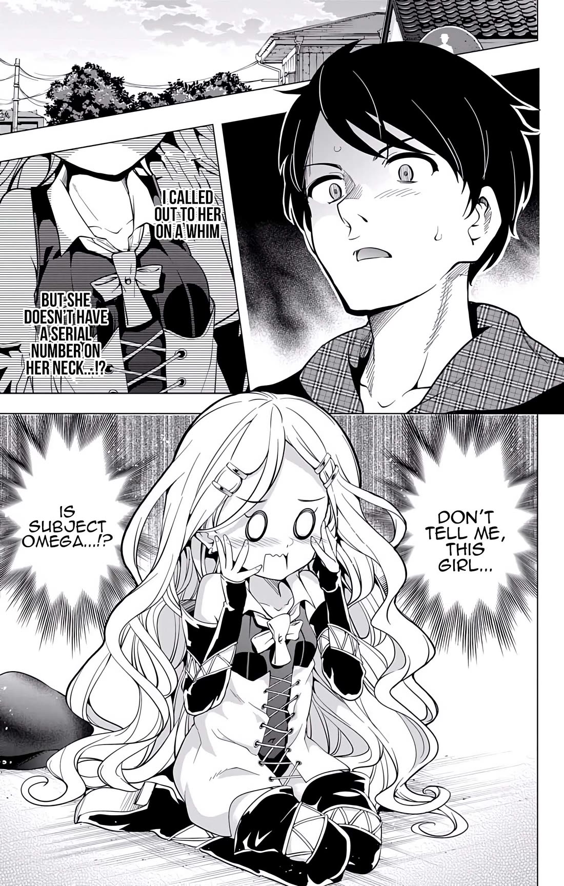 Myuu and I Chapter 21 page 5 - Chapter 21: Mega-chi on the run!!