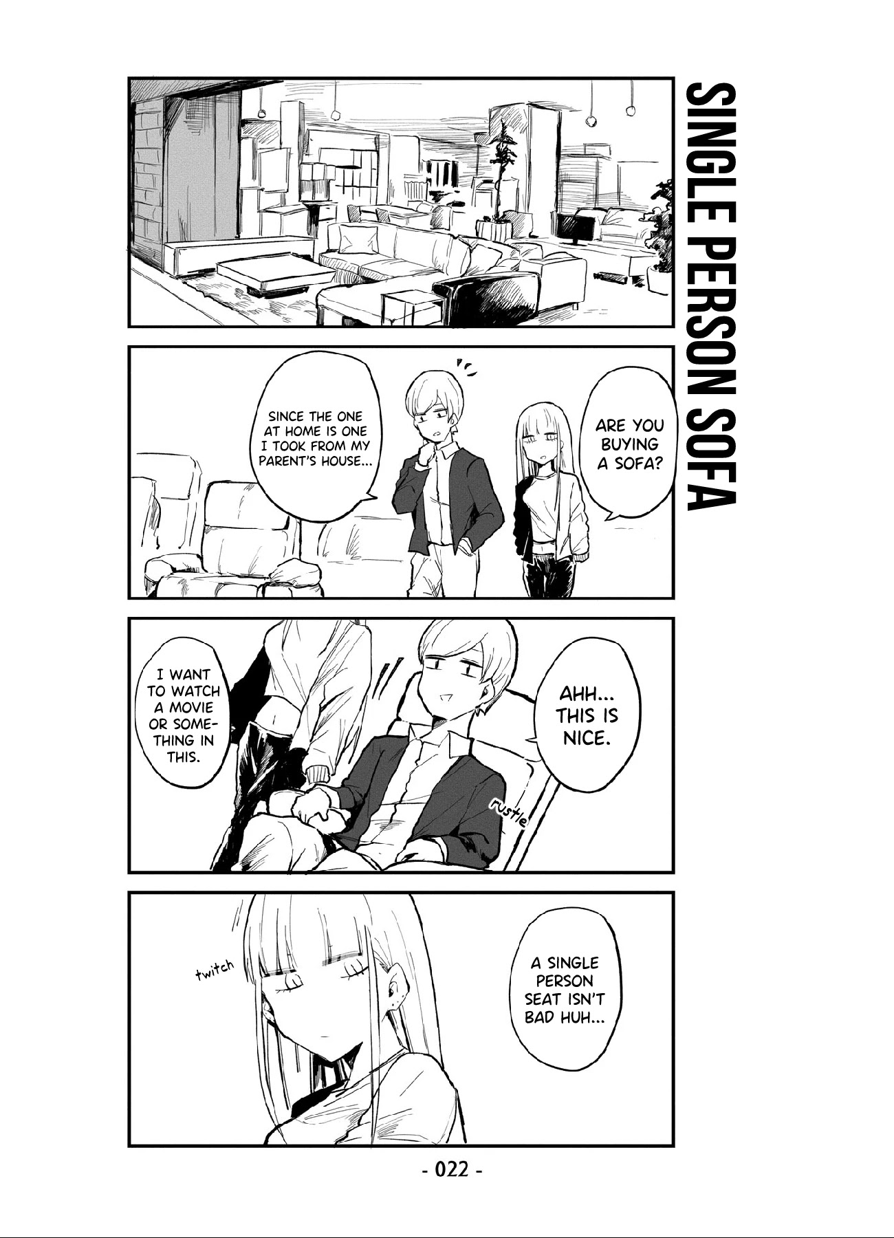 ○○na Maid-san Chapter 2 page 4 - Chapter 2: A Good Day for Shopping.