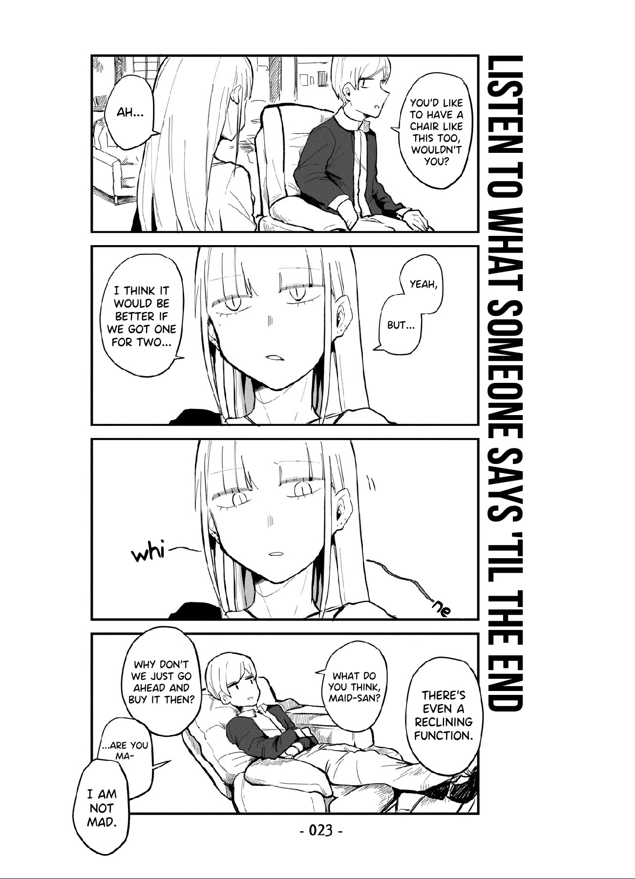 ○○na Maid-san Chapter 2 page 5 - Chapter 2: A Good Day for Shopping.