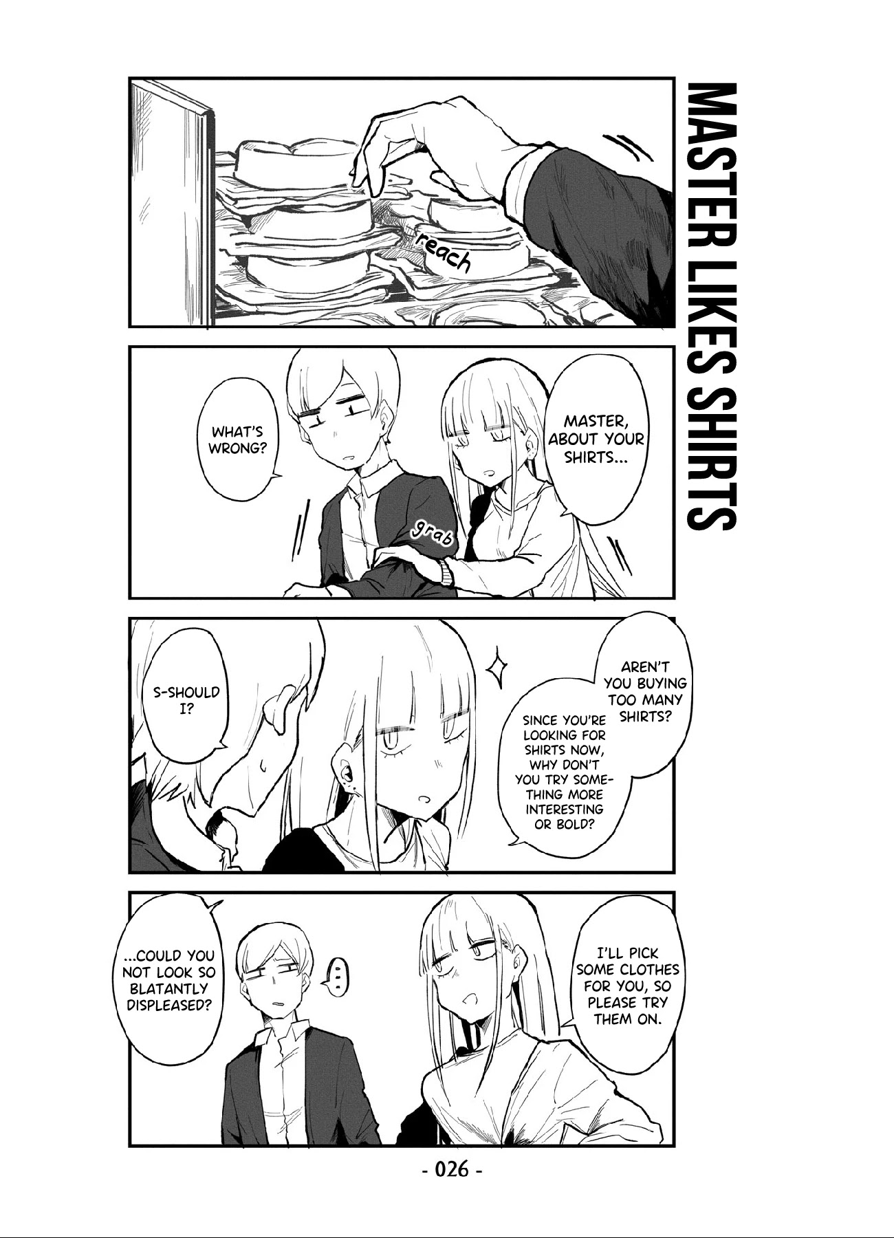○○na Maid-san Chapter 2 page 8 - Chapter 2: A Good Day for Shopping.