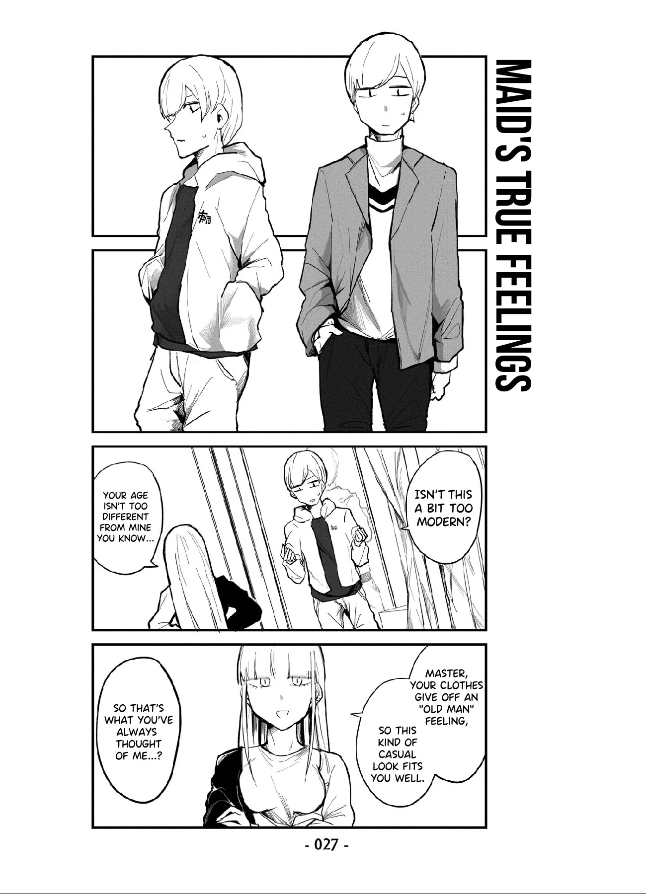 ○○na Maid-san Chapter 2 page 9 - Chapter 2: A Good Day for Shopping.