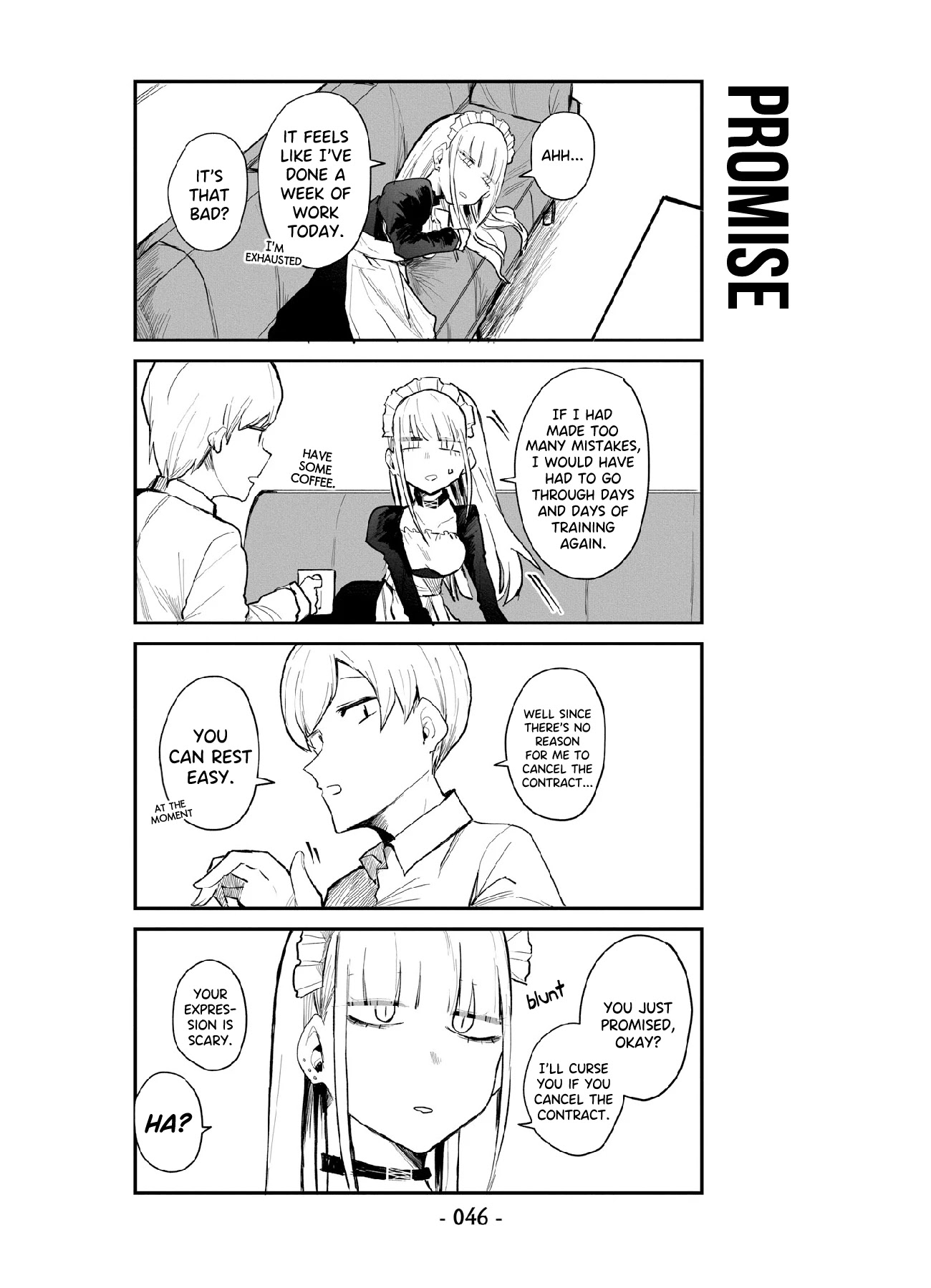 ○○na Maid-san Chapter 3 page 10 - Chapter 3: Visitor.