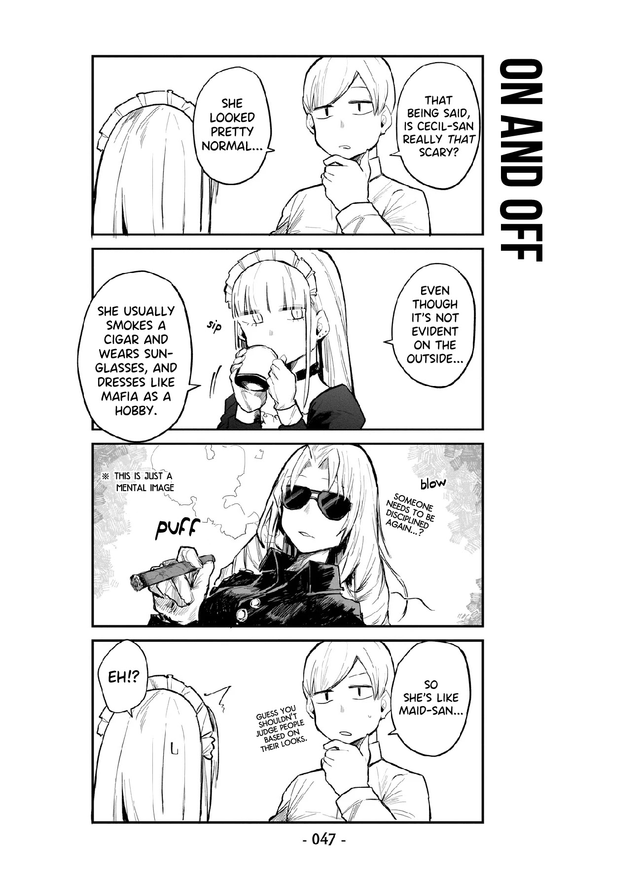 ○○na Maid-san Chapter 3 page 11 - Chapter 3: Visitor.